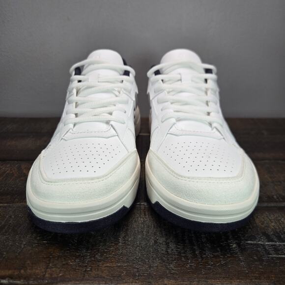 NEW On Cloud The Roger Clubhouse Mens Size 13 Court Tennis Shoes White Blue - Picture 3 of 12